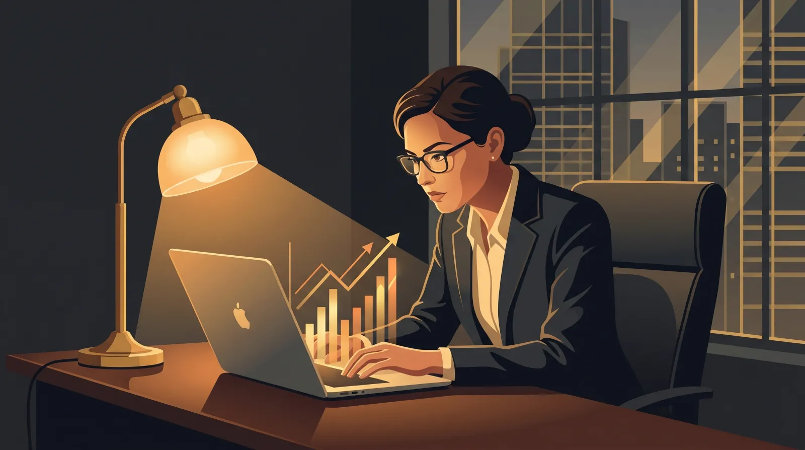 Business growth dashboard
